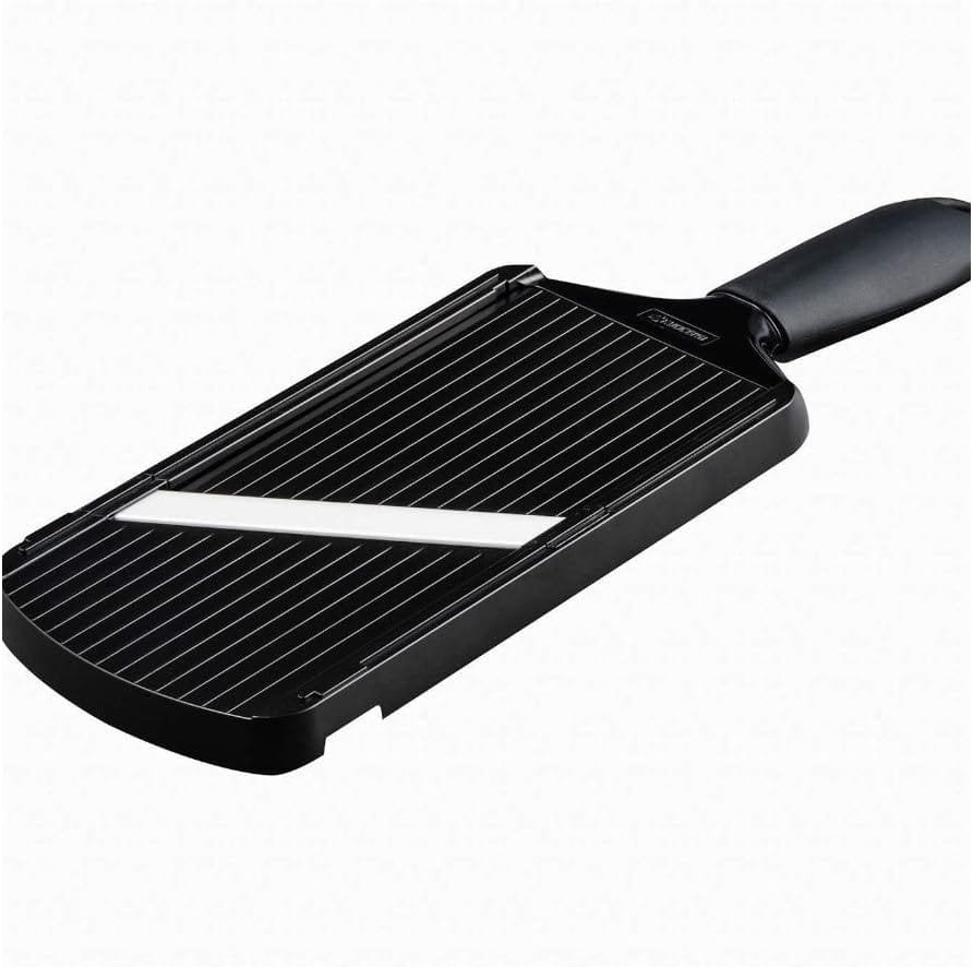 Kyocera CSN-252BK EXP Soft Grip Kitchen Mandoline Slicer, One, Black Kyocera CSN-252BK EXP Soft Grip Kitchen Mandoline Slicer, One, Black