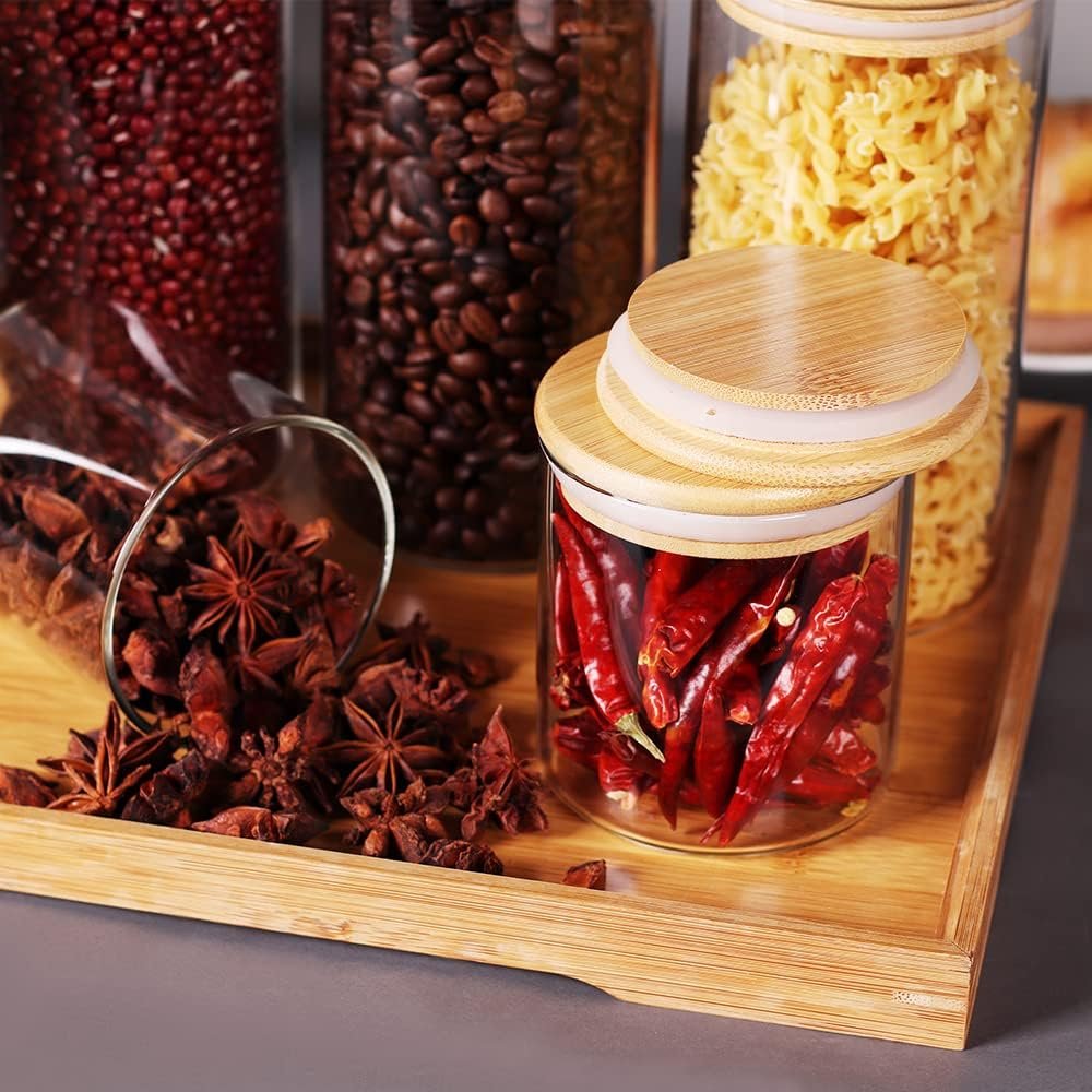 LEAVES AND TREES Y Stackable Kitchen Canisters Set Review post thumbnail image