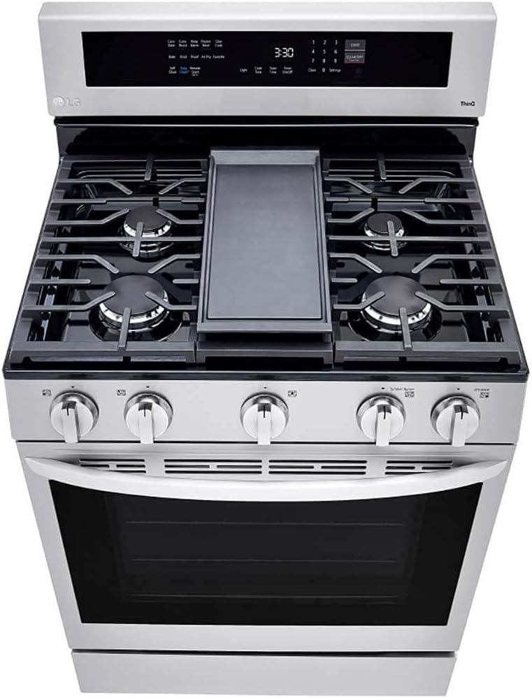 LG LRGL5825F 5.8 Cu. Ft. Stainless Steel Gas Range with Air Fry