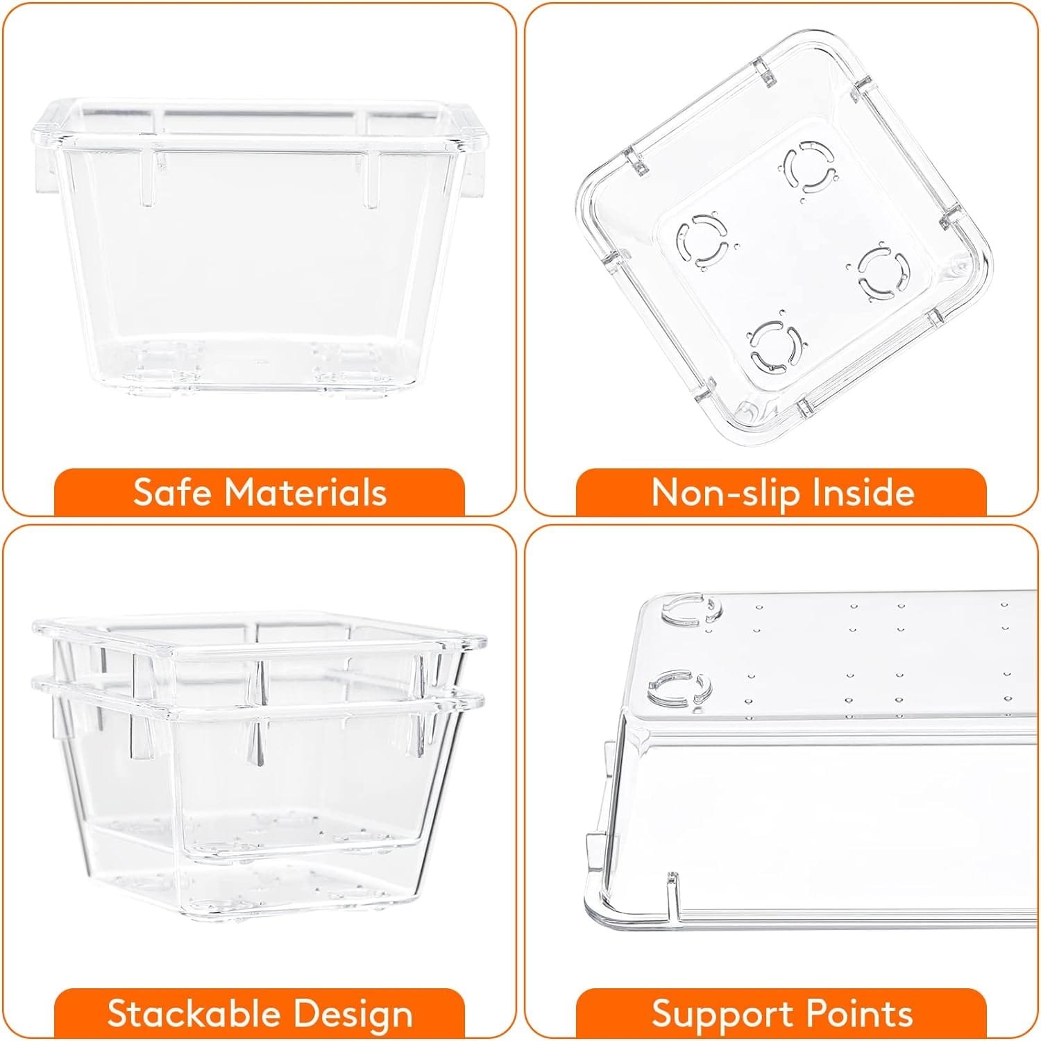 Lifewit 25 PCS Drawer Organizer Set Clear Plastic Desk Drawer Dividers Trays Dresser Storage Bins Separation Box for Makeup, Jewelries and Gadgets, Bedroom, Bathroom, Office Lifewit 25 PCS Drawer Organizer Set Clear Plastic Desk Drawer Dividers Trays Dresser Storage Bins Separation Box for Makeup, Jewelries and Gadgets, Bedroom, Bathroom, Office