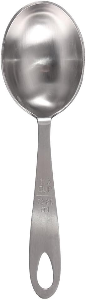 Lindys MPC4 4-Piece Stainless Steel Measuring Scoop Set,Silver, 9 inches long