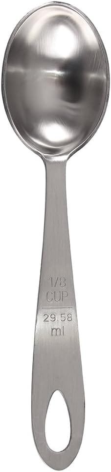 Lindys MPC4 4-Piece Stainless Steel Measuring Scoop Set,Silver, 9 inches long