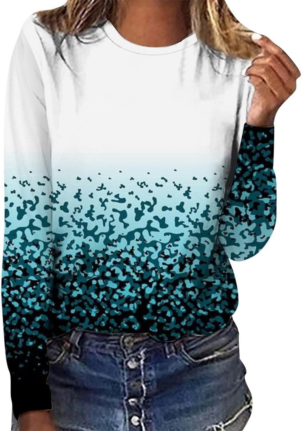 Loyalt Womens Tops Tank School Starts Long-Sleeved Shirt for Lady Plaid Boat Neck Tshirts Dresses Platform Cup