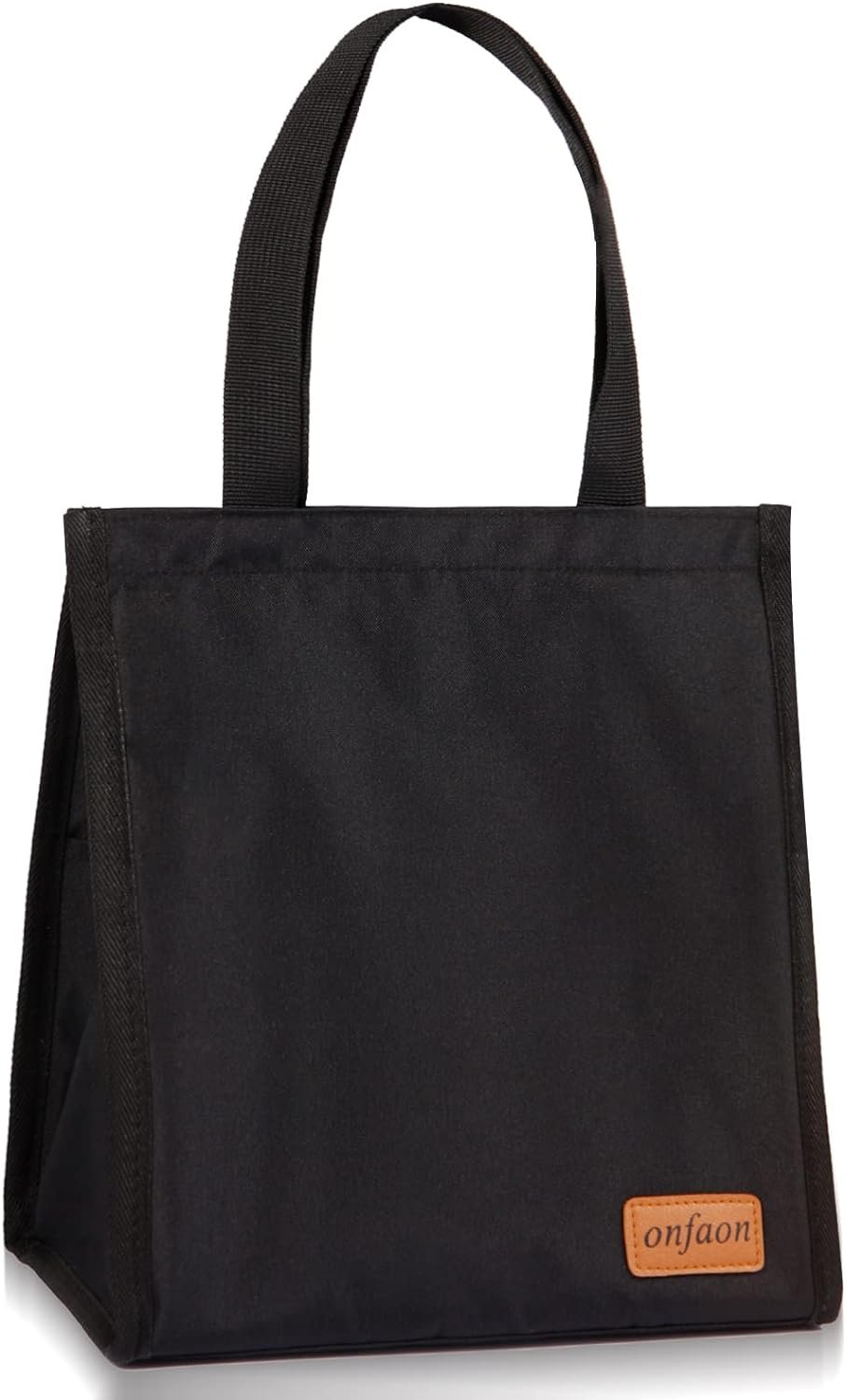 Lunch Bag for Men/Women, Insulated Reusable Lunch Box Leakproof Cooler Tote Bag Freezable with Adjustable Shoulder Strap for Office Work Picnic Beach(Black) Lunch Bag for Men/Women, Insulated Reusable Lunch Box Leakproof Cooler Tote Bag Freezable with Adjustable Shoulder Strap for Office Work Picnic Beach(Black)