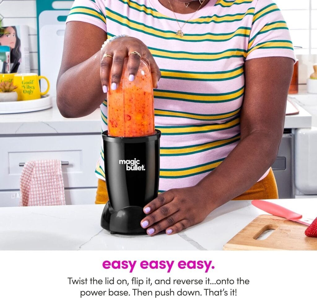 Magic Bullet Blender, Small, Silver, 11 Piece Set Magic Bullet Blender, Small, Silver, 11 Piece Set