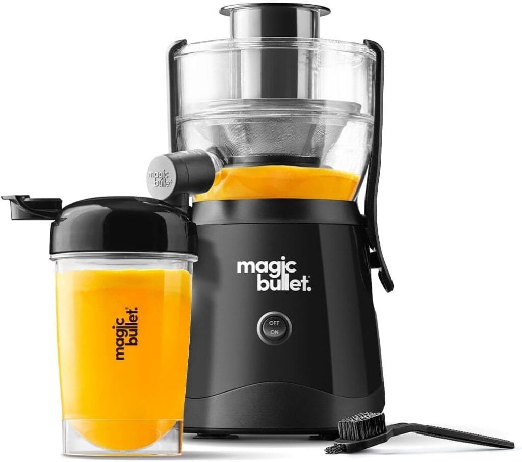 Magic Bullet Mini Juicer with Cup, Black and Silver