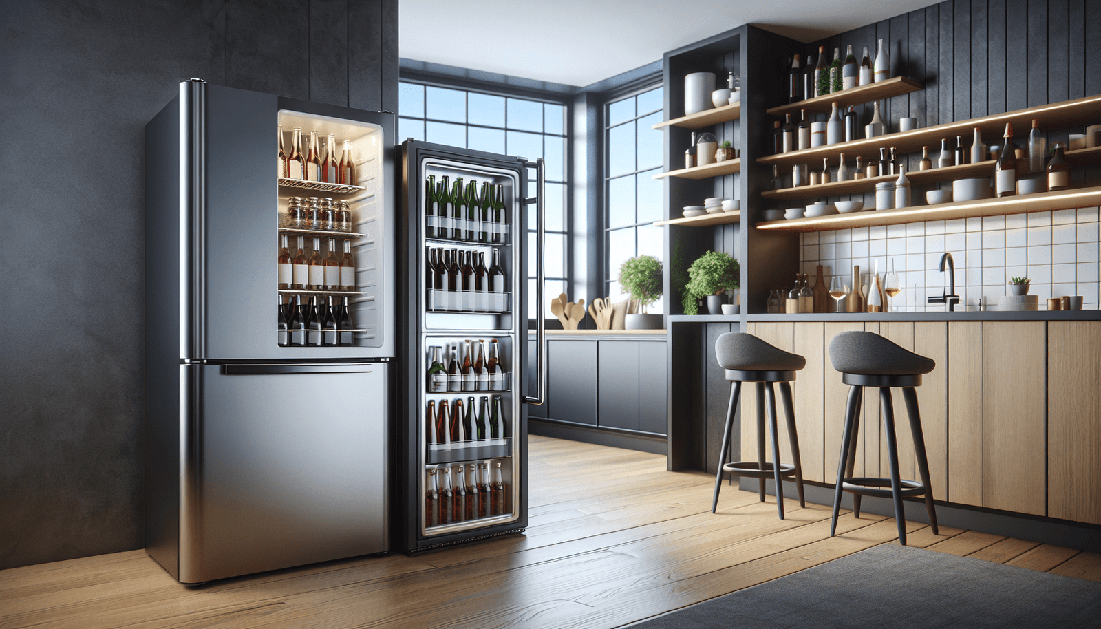 Maximizing Space with Compact Beverage Refrigerators Maximizing Space with Compact Beverage Refrigerators