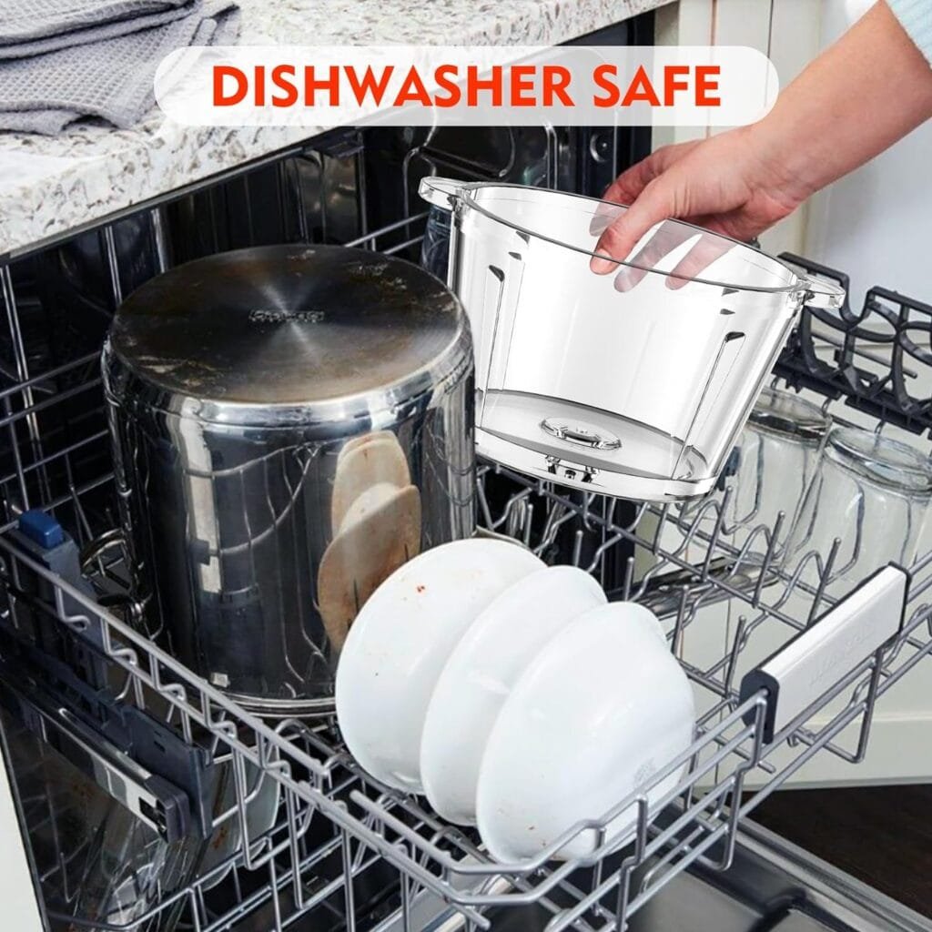 Meat Grinder, 500W Powerful Food Processor with Handle, 2 Bowls(8 Cup+8 Cup)-Includes 1 Set of Bi-Level Blades, Electric Veggie Chopper for Family, Baby Food, Nuts, Grains (Sliver+Black) Meat Grinder, 500W Powerful Food Processor with Handle, 2 Bowls(8 Cup+8 Cup)-Includes 1 Set of Bi-Level Blades, Electric Veggie Chopper for Family, Baby Food, Nuts, Grains (Sliver+Black)