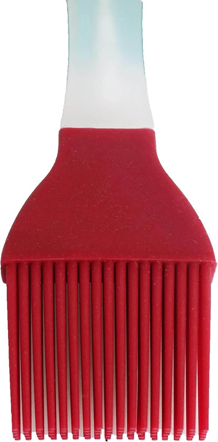 Mirro 8.5 Basting Brush w/2 Red Silicone Bristles