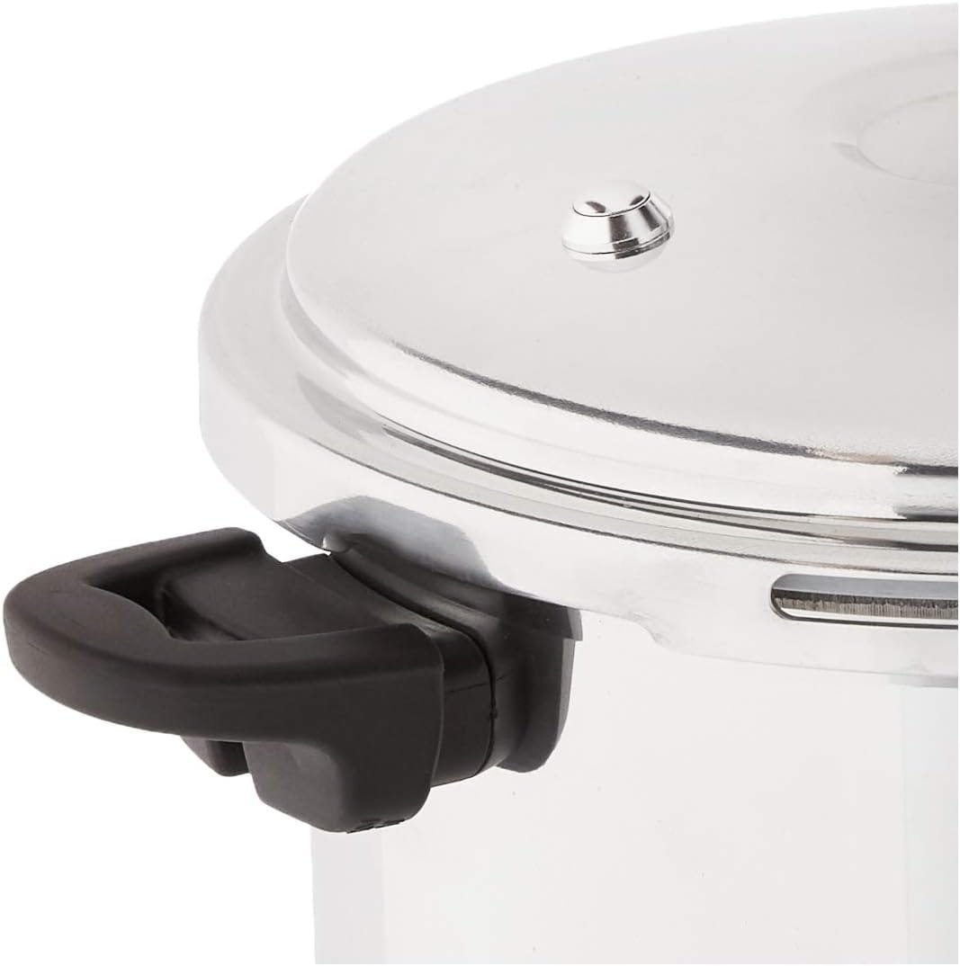 Mirro 92160A Polished Aluminum 10-PSI Pressure Cooker Cookware, 6-Quart, Silver - Mirro 92160A Polished Aluminum 10-PSI Pressure Cooker Cookware, 6-Quart, Silver -