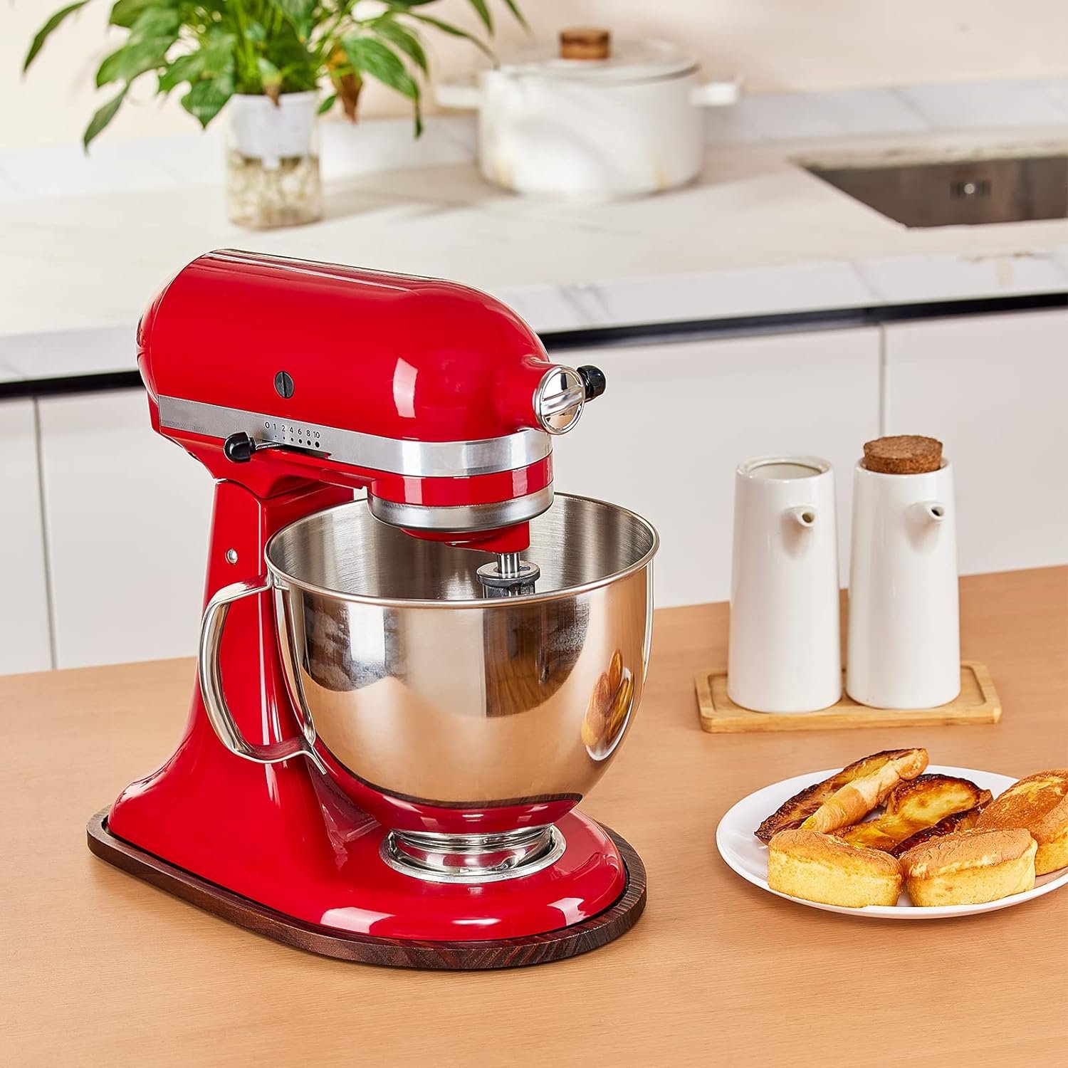 Mixer Slider Mat for Kitchen Aid Bowl Lift 4.5-5 Qt Stand Mixer Kitchenaid Mixer Accessories, Appliance Sliders for Kitchen Appliance Wood Sliding Tray for Stand Mixer Mixer Slider Mat for Kitchen Aid Bowl Lift 4.5-5 Qt Stand Mixer Kitchenaid Mixer Accessories, Appliance Sliders for Kitchen Appliance Wood Sliding Tray for Stand Mixer