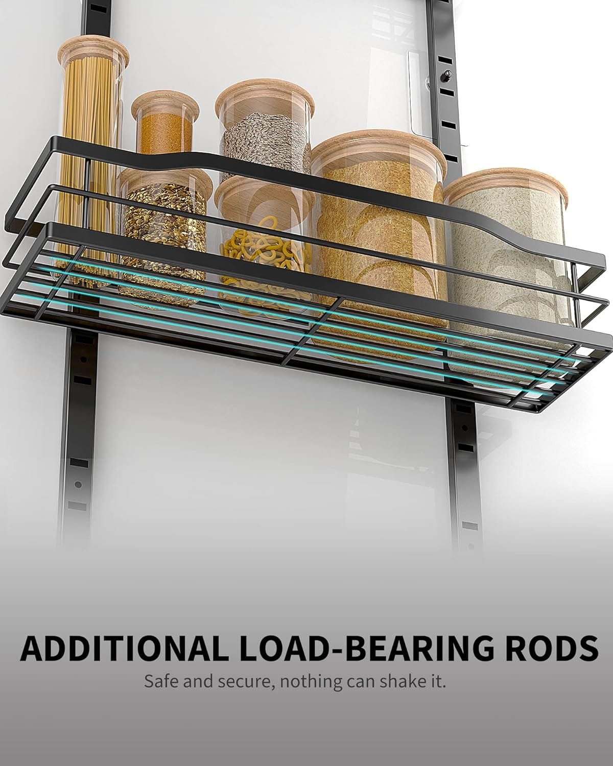 Moforoco 9-Tier Over The Door Pantry Organizer, Pantry Organization and Storage, Black Hanging Basket Wall Spice Rack Seasoning Shelves, Home Kitchen Laundry Room Accessories Fit Wider Doors (16.5W) Moforoco 9-Tier Over The Door Pantry Organizer, Pantry Organization and Storage, Black Hanging Basket Wall Spice Rack Seasoning Shelves, Home Kitchen Laundry Room Accessories Fit Wider Doors (16.5W)