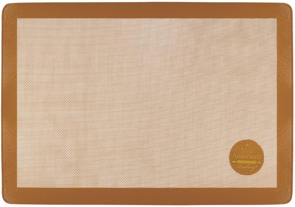 Mrs. Anderson’s Baking Non-Stick Silicone Big Baking Mat, 20.5-Inches x 14.5-Inches Mrs. Anderson’s Baking Non-Stick Silicone Big Baking Mat, 20.5-Inches x 14.5-Inches
