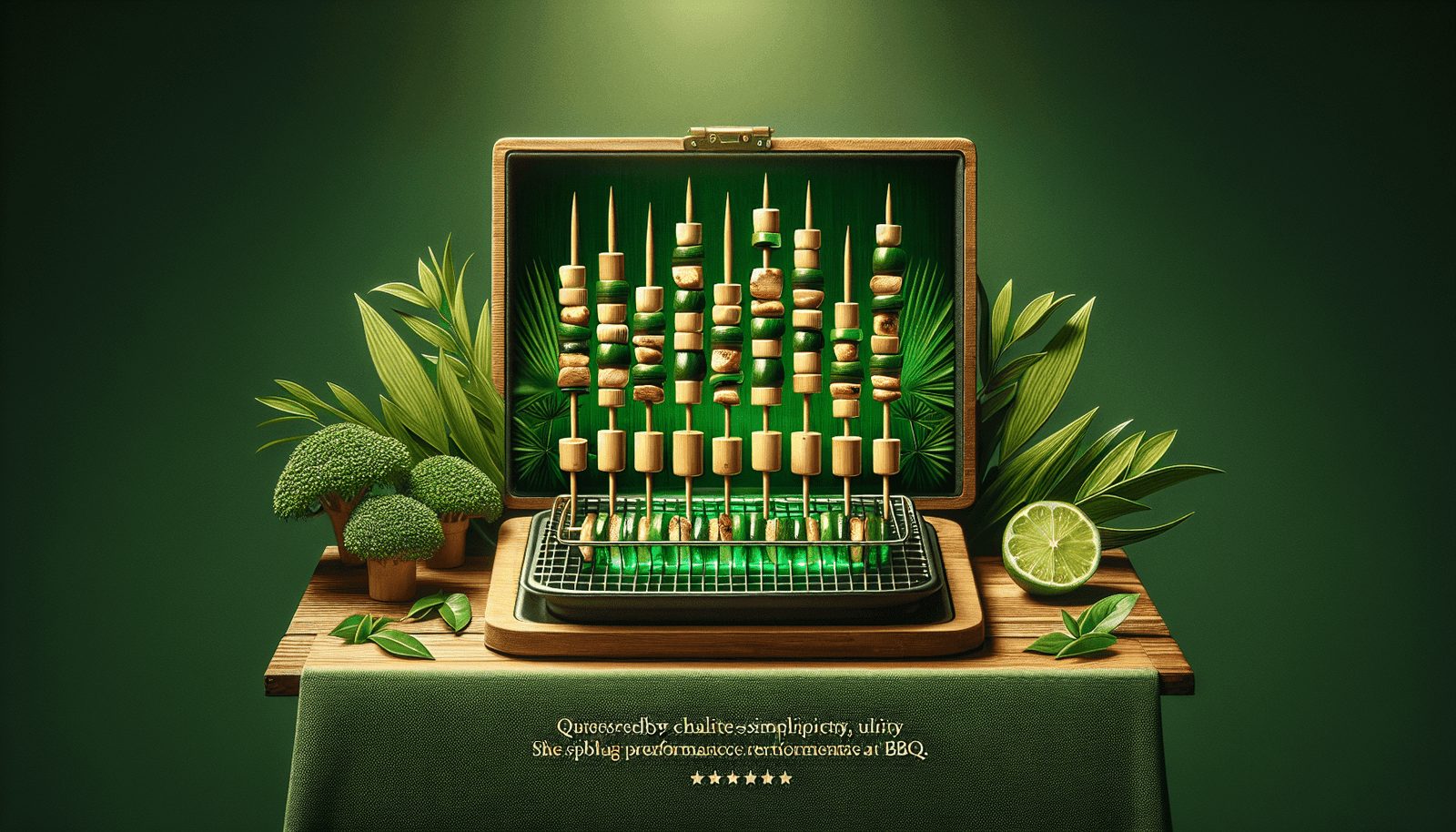 Natural Bamboo Skewers for BBQ,Appetizers,and More - Wooden Sticks for Grilling,Ideal for Appetizers,Cake Decoration,Cheese,Cocktail, Marshmallow 200 PCS