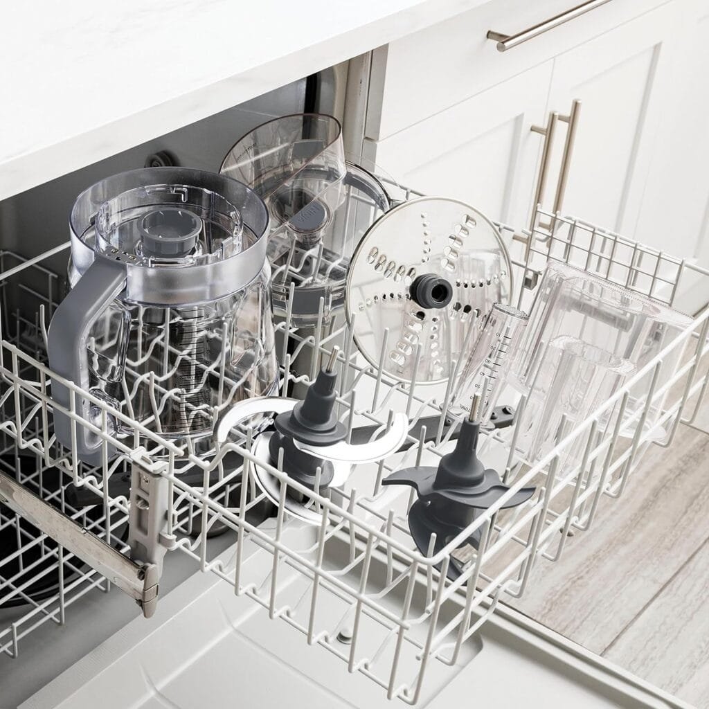 Ninja NF705BRN Professional XL Food Processor, Storage Box, 1200 Peak-Watts, 4-in-1, Chopping, Slicing/Shredding, Purees, Dough, 12-Cup Processor Bowl, 2 Blades  2 Discs, Feed Chute/Pusher, Black