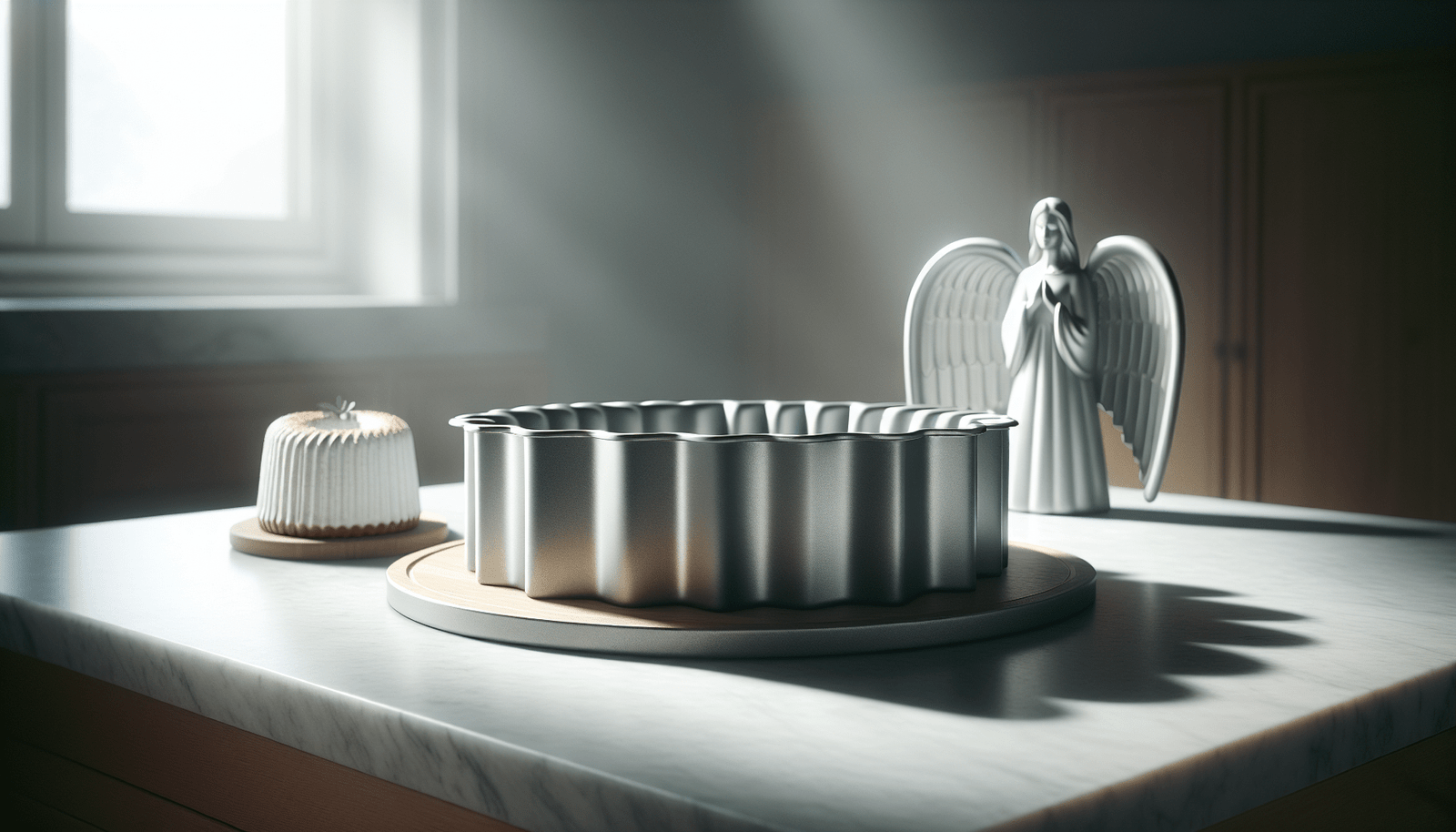 Nordic Ware Angel Food Cake Pan, 18 Cup Capacity, Graphite