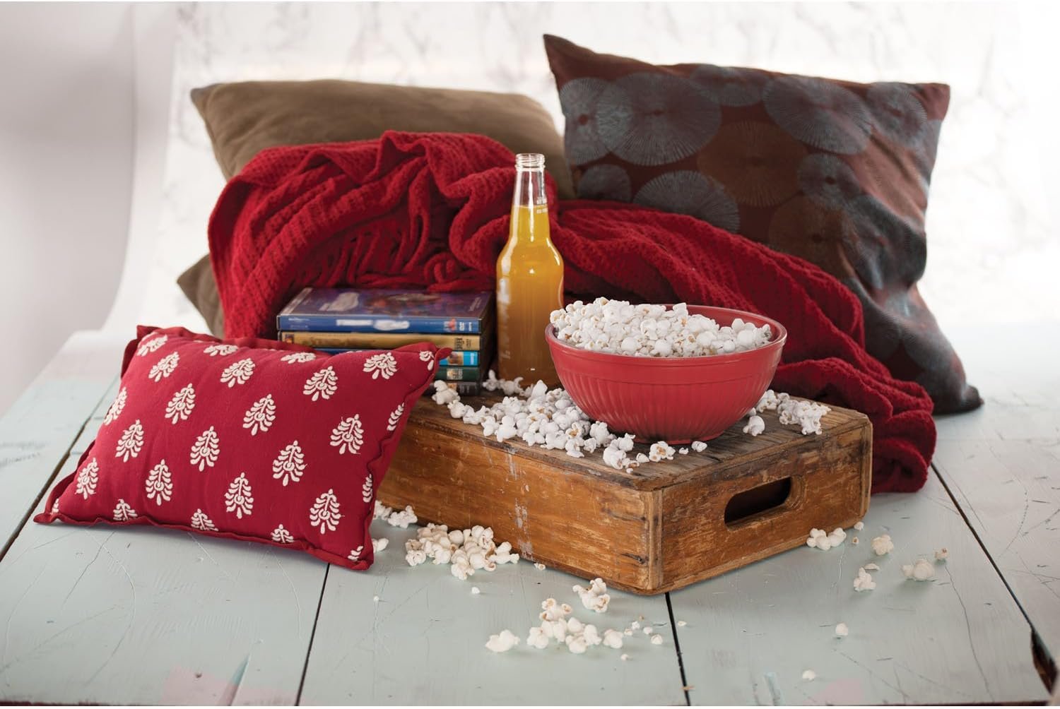 Nordic Ware Quick Pop Single Serve Popper, Red, 8 Cup Nordic Ware Quick Pop Single Serve Popper, Red, 8 Cup