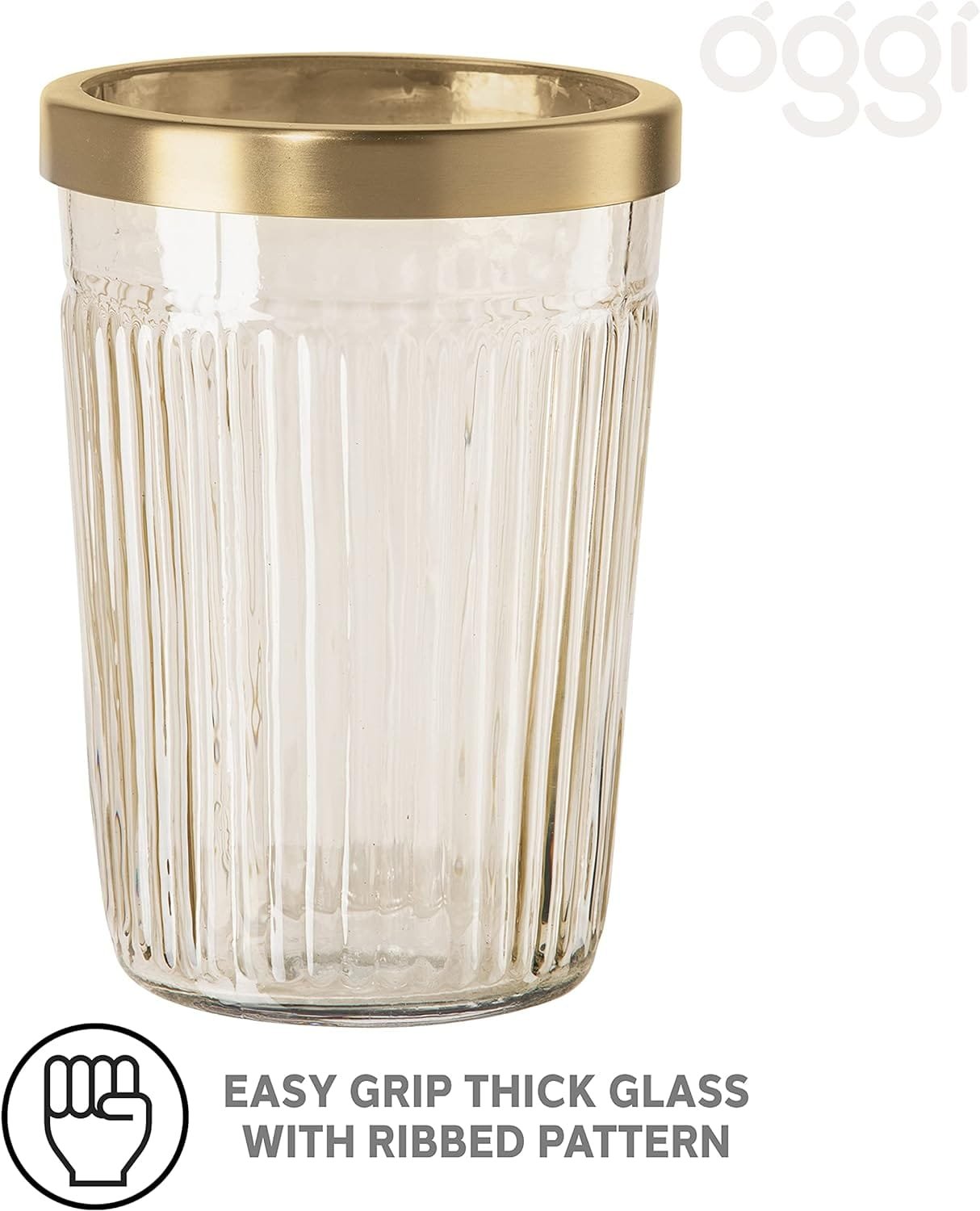 OGGI Iceless Wine Chiller with Removable Cooler Inserts - Highly Rated Wine Bottle Chiller and Single Wine Bottle Cooler, Ideal Wine Gifts; Keeps Wine Chilled for Hours, Stainless Steel