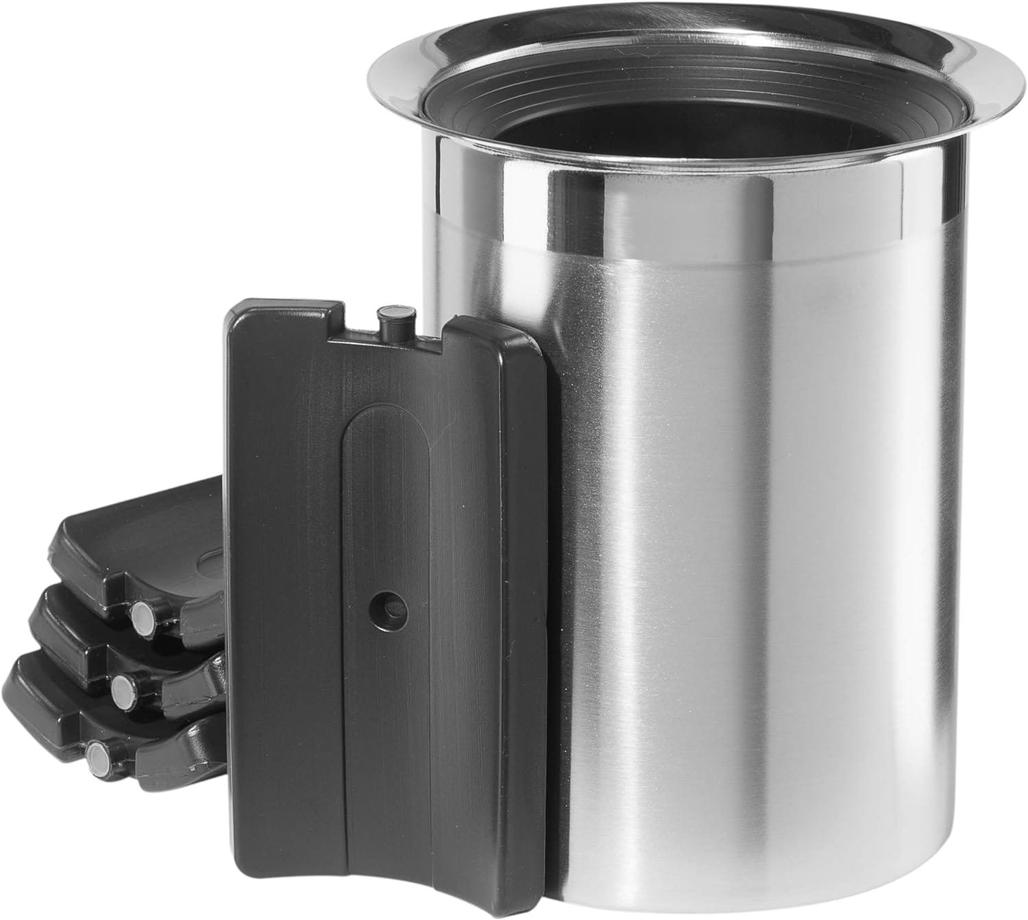 OGGI Iceless Wine Chiller with Removable Cooler Inserts - Highly Rated Wine Bottle Chiller and Single Wine Bottle Cooler, Ideal Wine Gifts; Keeps Wine Chilled for Hours, Stainless Steel