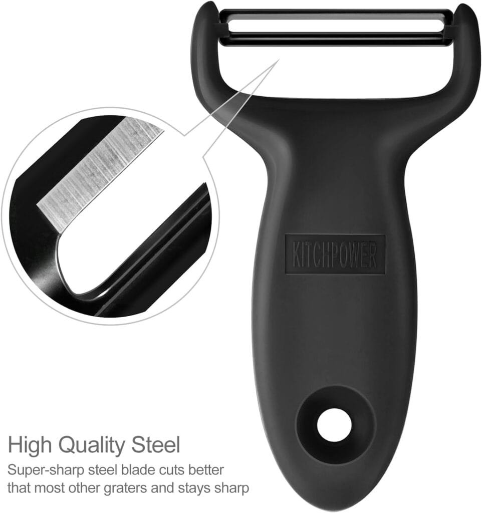 Original Vegetable Peeler Carbon Steel Blade 3-Pack Red/Green/Yellow