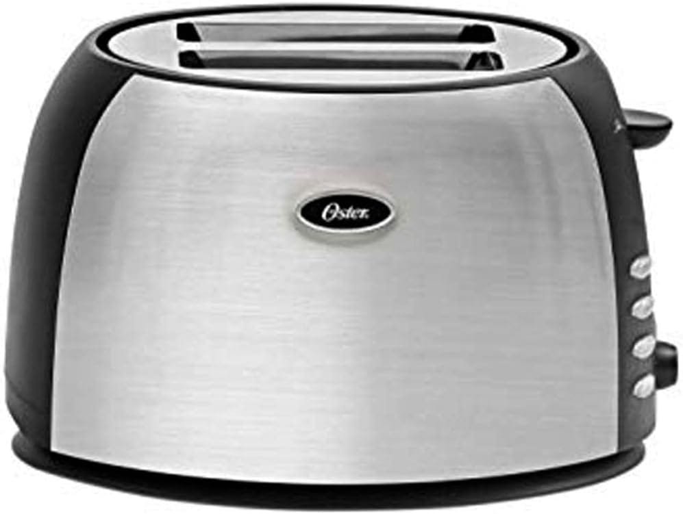Oster 2 Slice Toaster, Brushed Stainless Steel (TSSTJC5BBK)