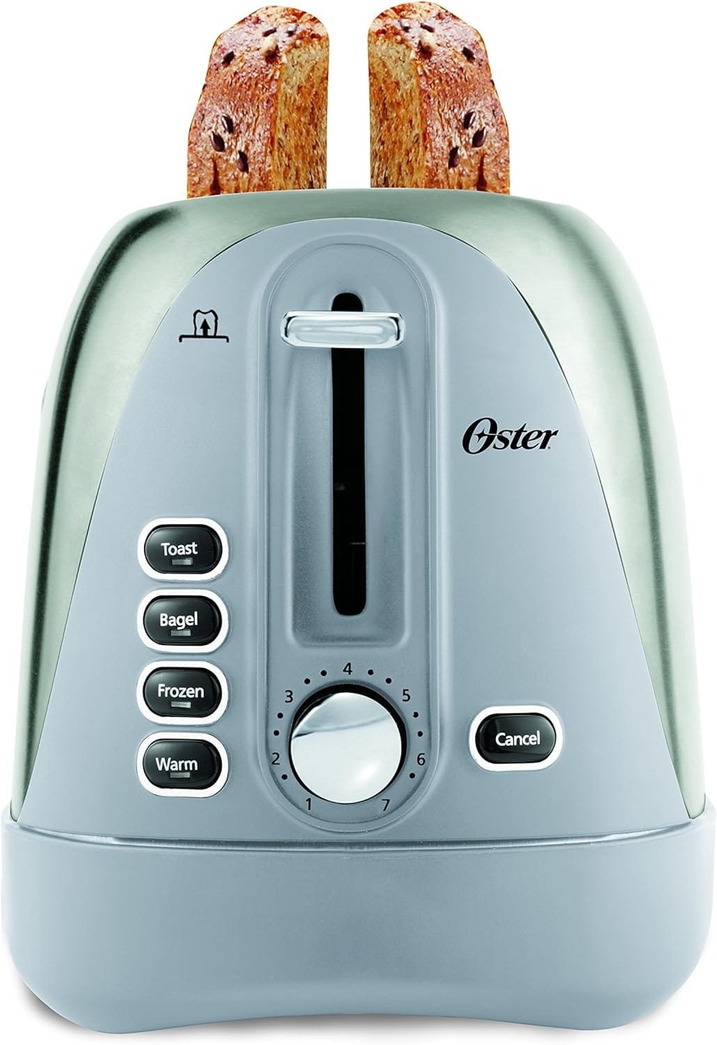 Oster Long Slot 4-Slice Toaster, Stainless Steel (TSSTTR6330-NP)