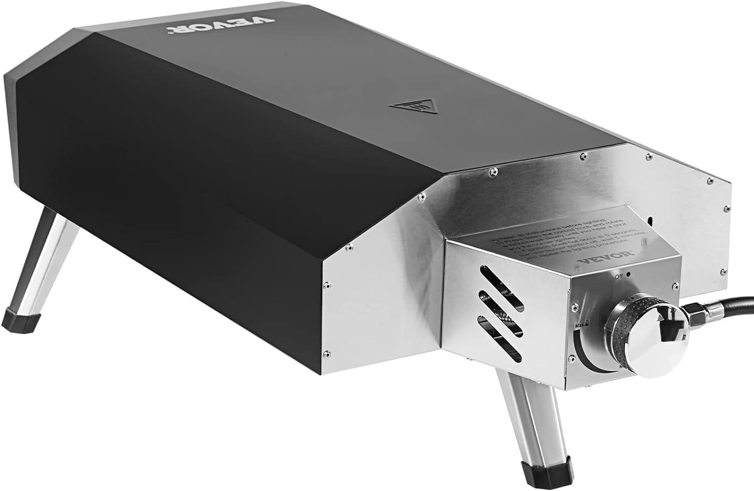 Outdoor Pizza Oven, 12-inch Wood Fire Pizza Ovens, Pellet and Charcoal Pizza Maker Outside with Cordierite Stone, Portable Pizza Oven for Backyard Camping, Waterproof Carry Bag, Shovel, Black Outdoor Pizza Oven, 12-inch Wood Fire Pizza Ovens, Pellet and Charcoal Pizza Maker Outside with Cordierite Stone, Portable Pizza Oven for Backyard Camping, Waterproof Carry Bag, Shovel, Black