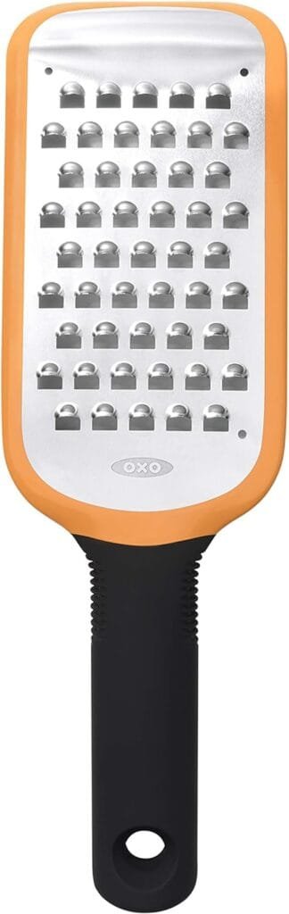 OXO Good Grips Etched Coarse Grater, Orange