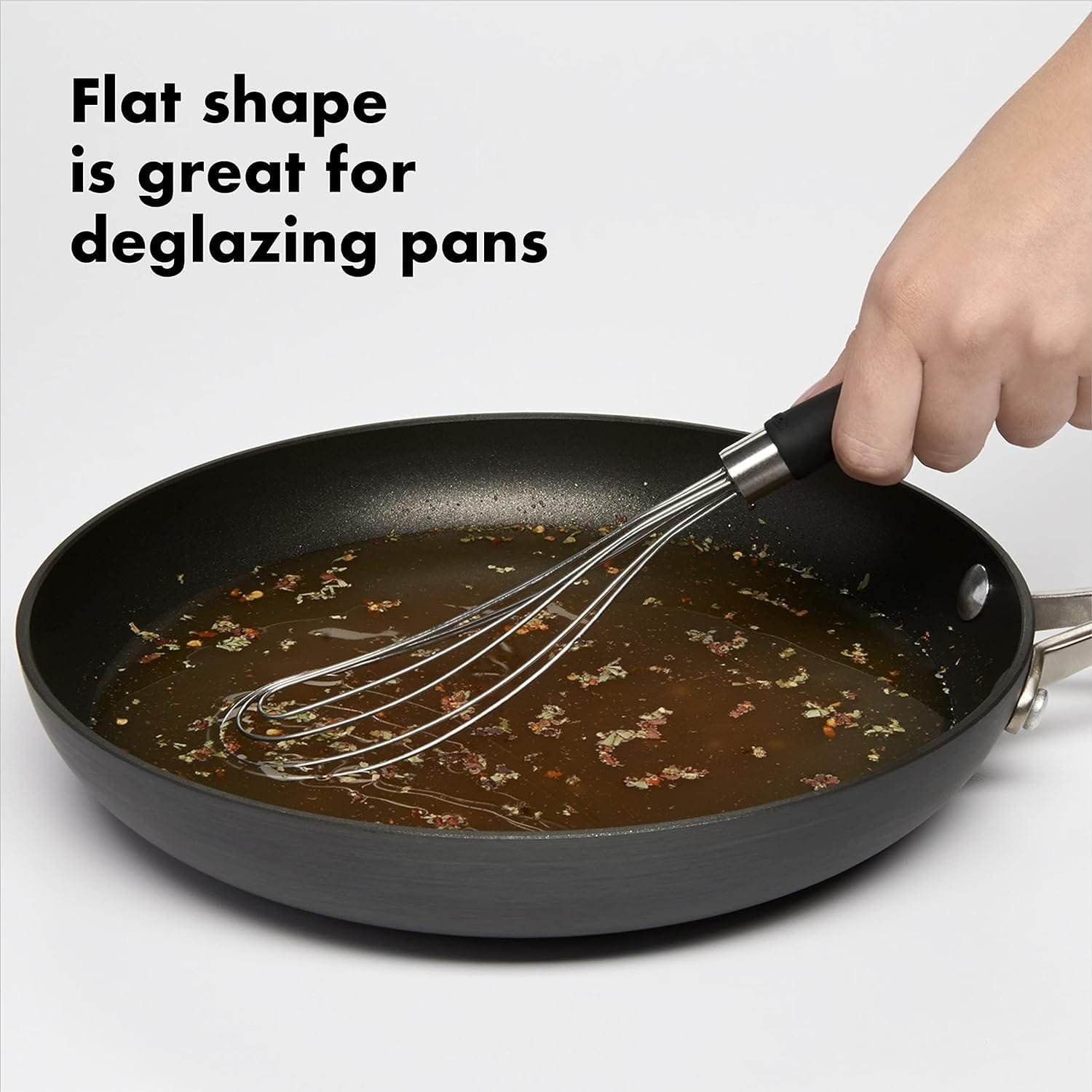 OXO Good Grips Stainless Steel Flat Whisk OXO Good Grips Stainless Steel Flat Whisk