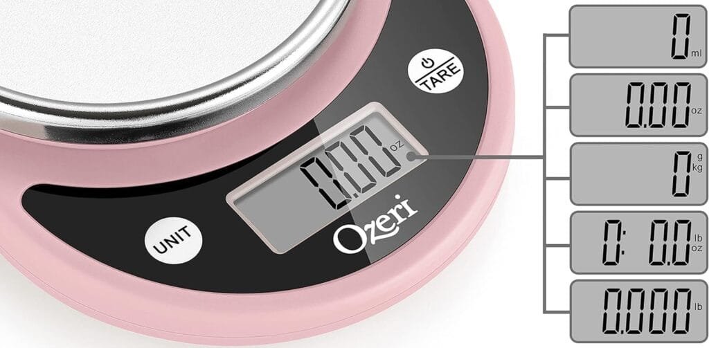 Ozeri Pronto Digital Multifunction Kitchen and Food Scale Ozeri Pronto Digital Multifunction Kitchen and Food Scale