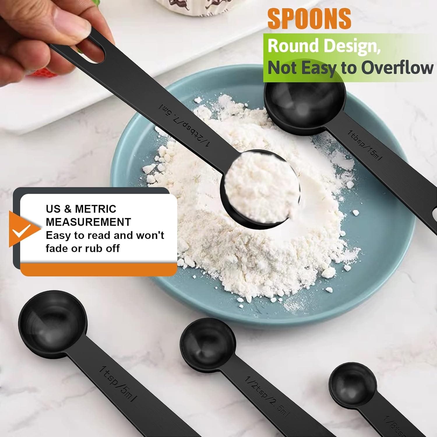 Paincco Stainless Steel Measuring Cups Spoons Set of 21, Includes 7 Nesting Metal Measuring Cups, 9 Measuring Spoons and 5 Mini Measuring Spoons, Kitchen Gadgets for Cooking Baking Paincco Stainless Steel Measuring Cups Spoons Set of 21, Includes 7 Nesting Metal Measuring Cups, 9 Measuring Spoons and 5 Mini Measuring Spoons, Kitchen Gadgets for Cooking Baking