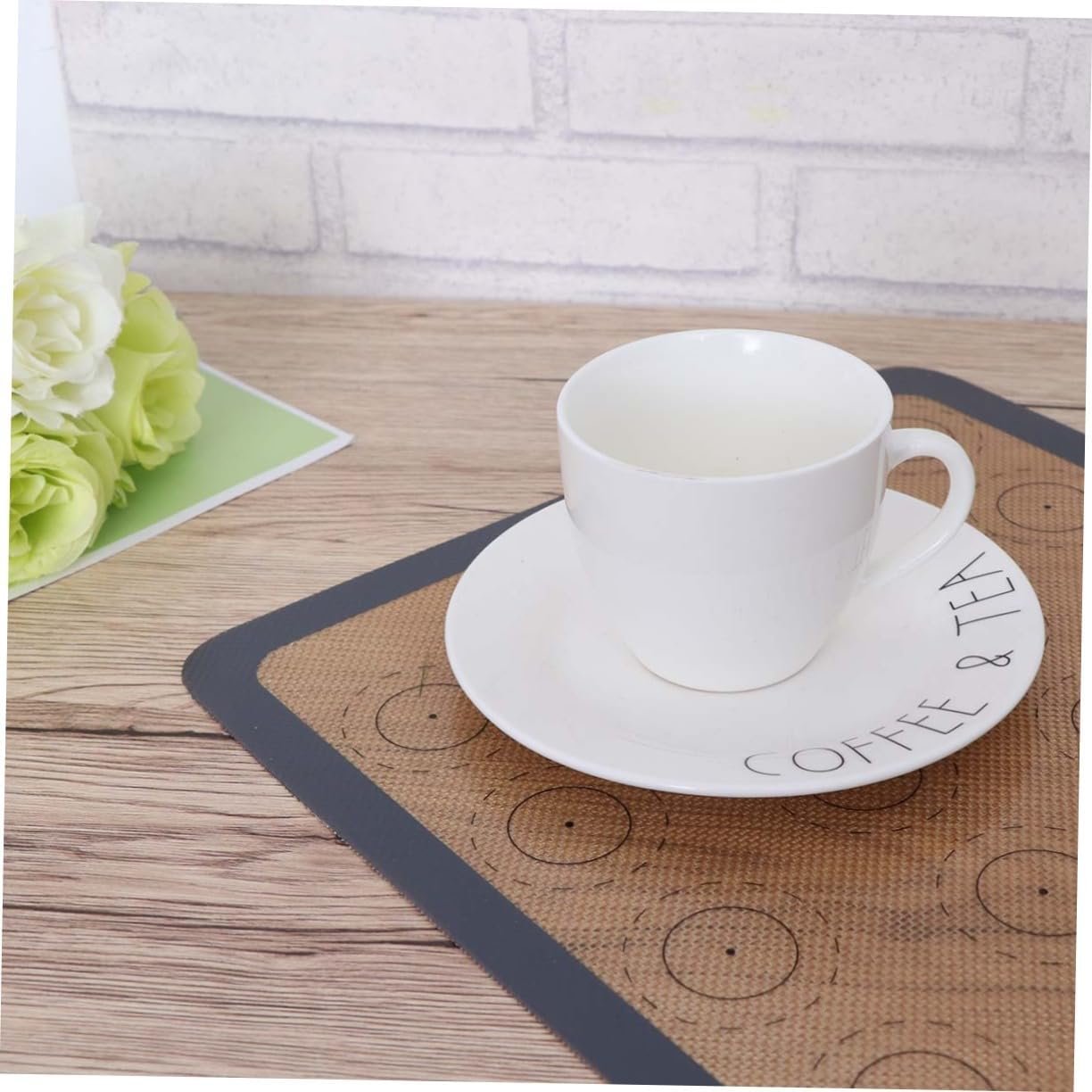 Pastry Mat Silicone Fondant Mat Baking Pad Toaster Oven Pan Pad for Rolling Dough Non Stick Pads Dough Pad Silicone Pad Baking Tools Silicone Baking Mat To Bake Bakeware