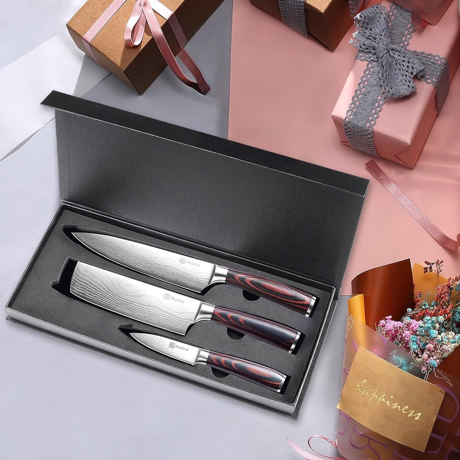 PAUDIN Kitchen Knife Set Review post thumbnail image