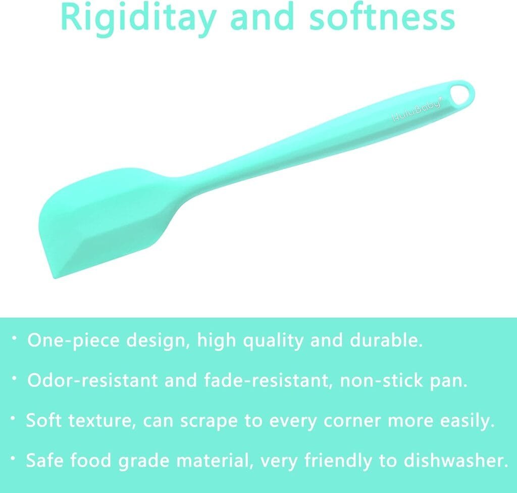 Permanent Warranty Silicone Spatula Set of 6 Seamless One-Piece Non Stick Heat Resistant up 600°F Kitchen Utensils Cooking Baking (Red) Permanent Warranty Silicone Spatula Set of 6 Seamless One-Piece Non Stick Heat Resistant up 600°F Kitchen Utensils Cooking Baking (Red)