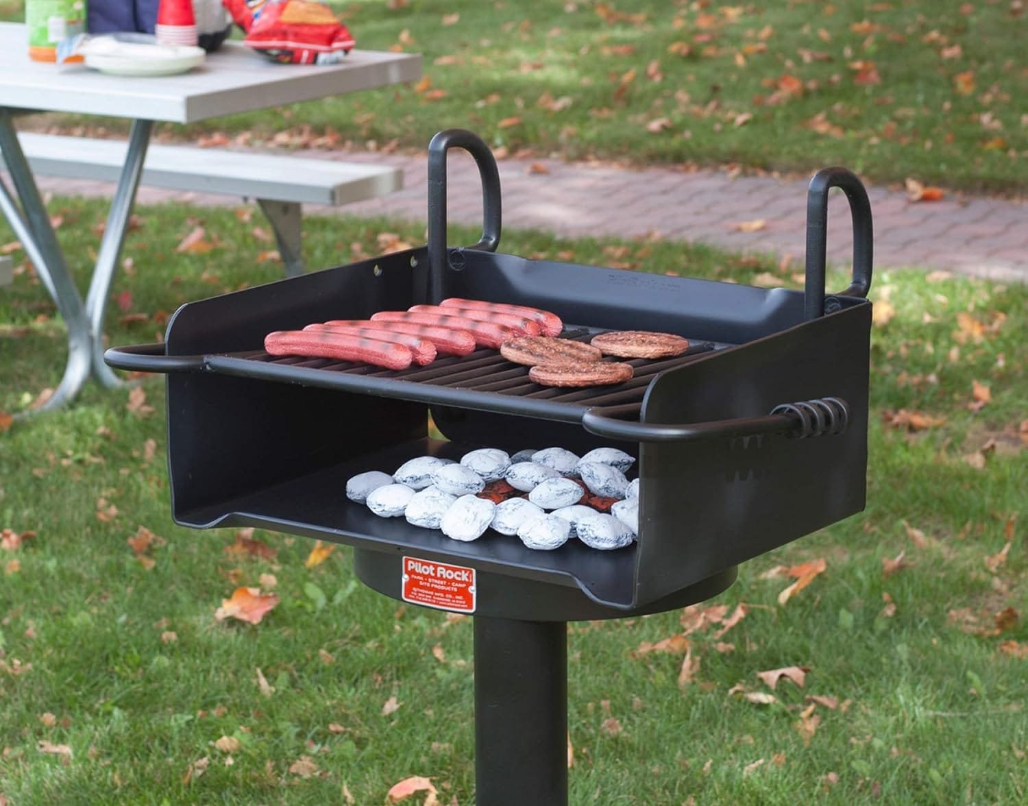 Pilot Rock A-Series Commercial Charcoal Grill - Made in USA Pilot Rock A-Series Commercial Charcoal Grill - Made in USA