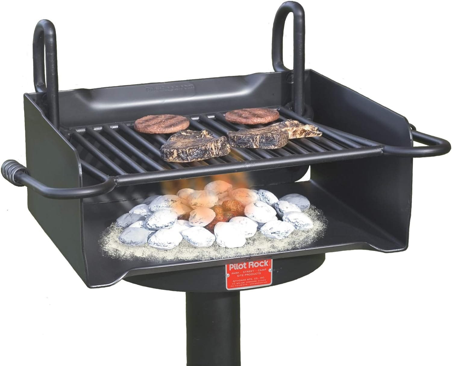 Pilot Rock A-Series Commercial Charcoal Grill - Made in USA Pilot Rock A-Series Commercial Charcoal Grill - Made in USA