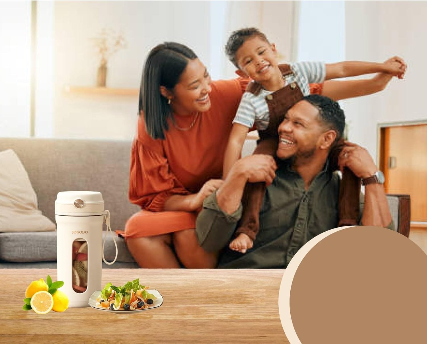 Portable Blender, Personal Size Blender for Shakes and Smoothies with 10 Ultra Sharp Blades, 16 Oz Mini Blender USB Rechargeable Type-C for Travel/Picnic/Office/Gym(Milky White)