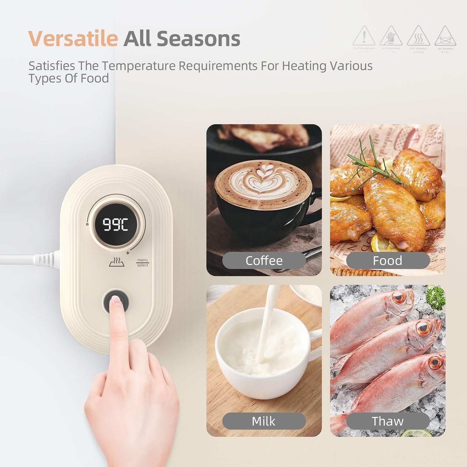 Portable Silicone Food Warmer Heater Mat with 6Hour Timer, 13 Temperature Levels, Roll Up Electric Warming Tray for Buffets Party17x15 Portable Silicone Food Warmer Heater Mat with 6Hour Timer, 13 Temperature Levels, Roll Up Electric Warming Tray for Buffets Party17x15