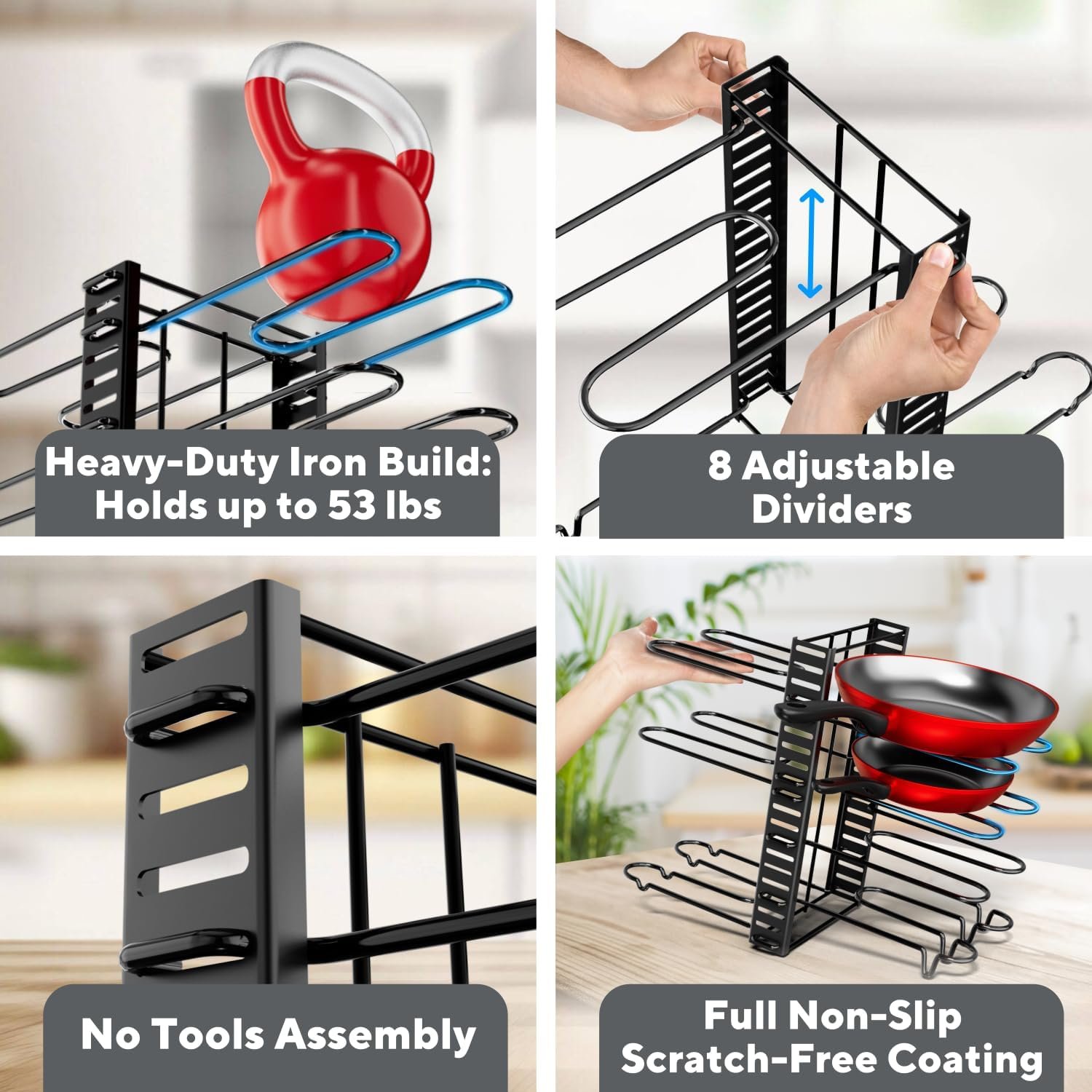 Pots and Pans Organizer Under Cabinet Review post thumbnail image