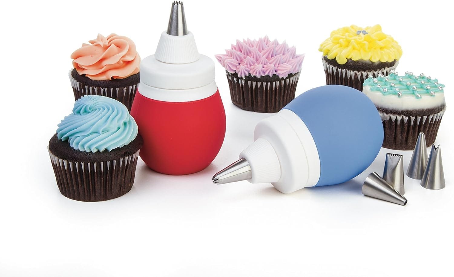 Prepworks by Progressive 8-Piece Frosting Bulb Decorating Kit Prepworks by Progressive 8-Piece Frosting Bulb Decorating Kit