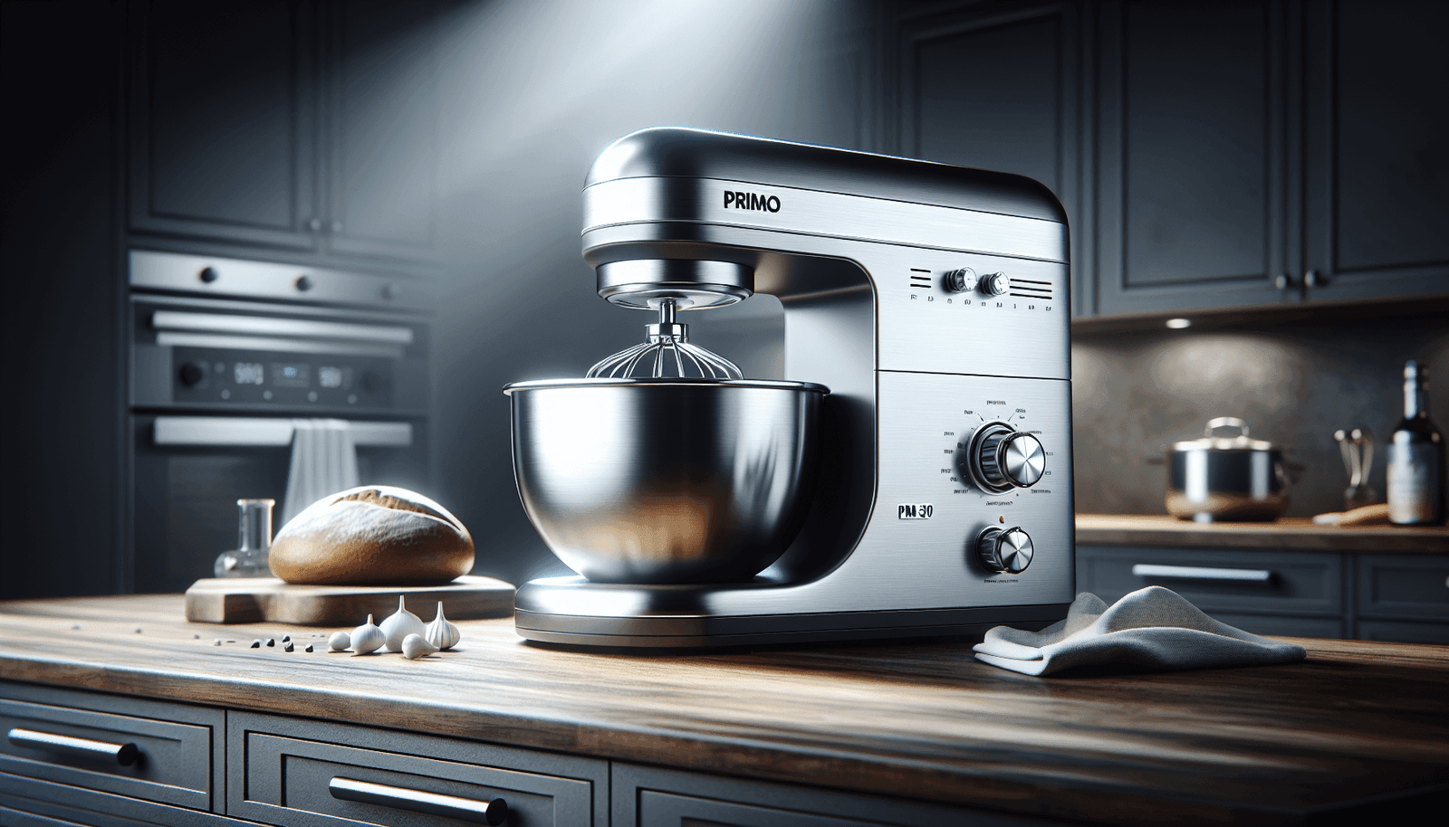 Primo PM-30 General Purpose Mixer, 30 Quart Capacity, Floor Model, Steel Gray Primo PM-30 General Purpose Mixer, 30 Quart Capacity, Floor Model, Steel Gray