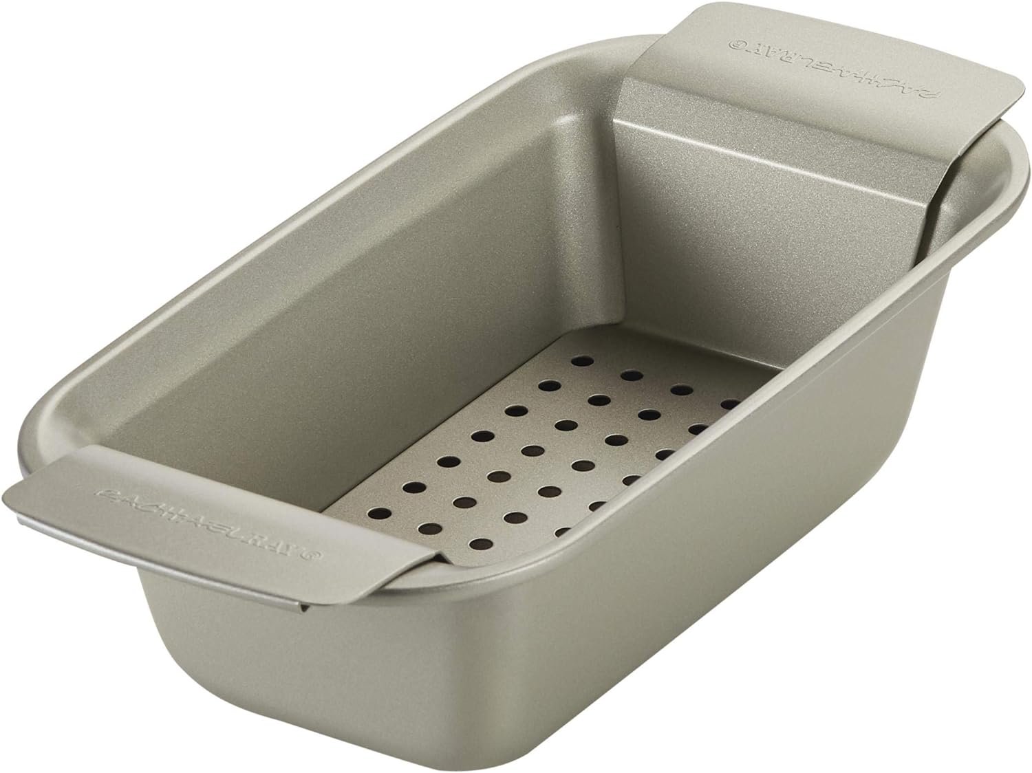 Rachael Ray Nonstick Bakeware Set without Grips includes Nonstick Cookie Sheets / Baking Sheets - 3 Piece, Silver Rachael Ray Nonstick Bakeware Set without Grips includes Nonstick Cookie Sheets / Baking Sheets - 3 Piece, Silver