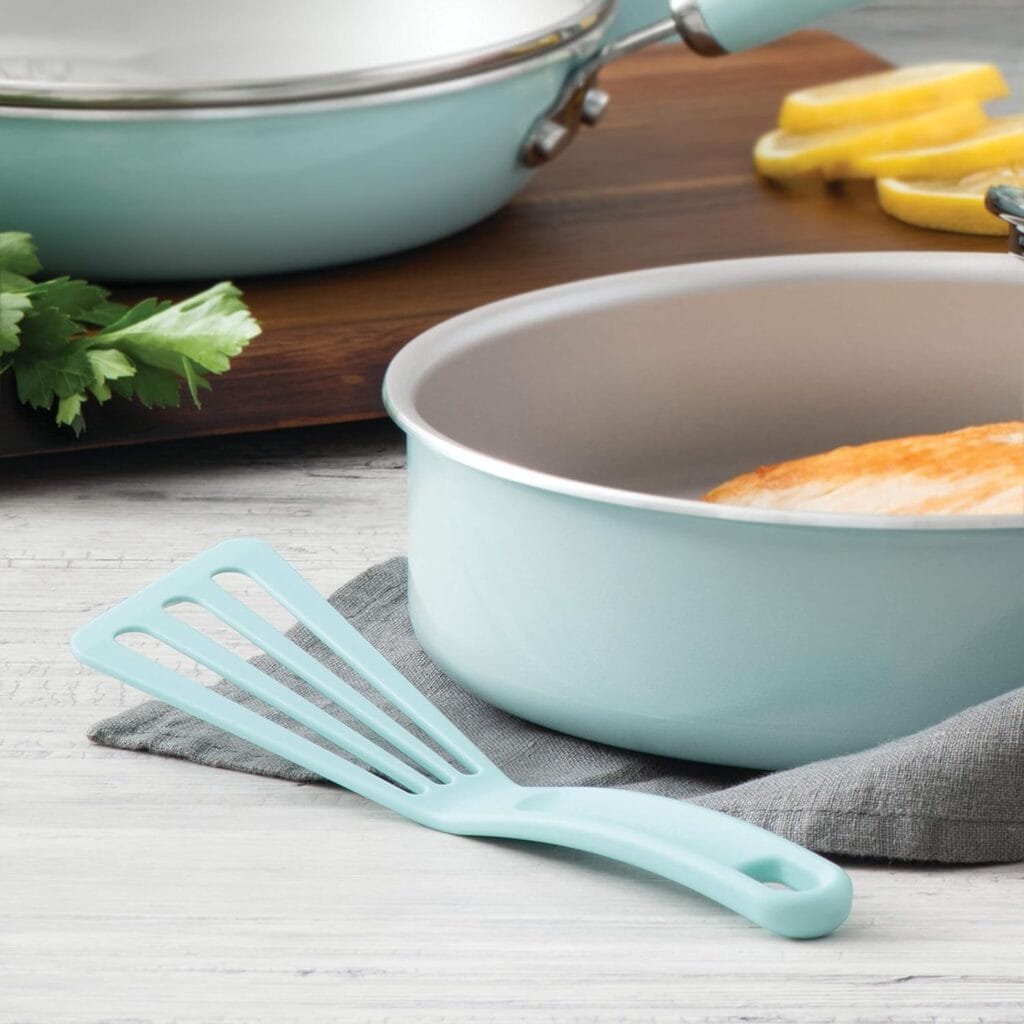 Rachael Ray Tools Gadgets 2-Piece Nylon Turner Set, Marine Blue, 10 12 Spatula Set Rachael Ray Tools Gadgets 2-Piece Nylon Turner Set, Marine Blue, 10 12 Spatula Set