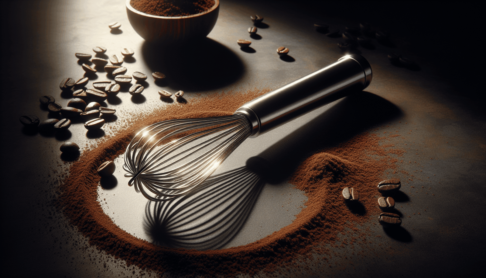 Rattleware 10.25 Long-Handle Silver Espresso Whisk - Perfect Coffee Distribution, Stainless-Steel Triangular Design, Ideal for Commercial  Home Use