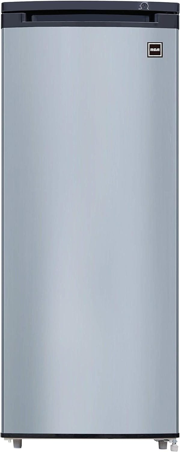 RCA RFRF695 Upright Freezer, 6.5 cf Stainless