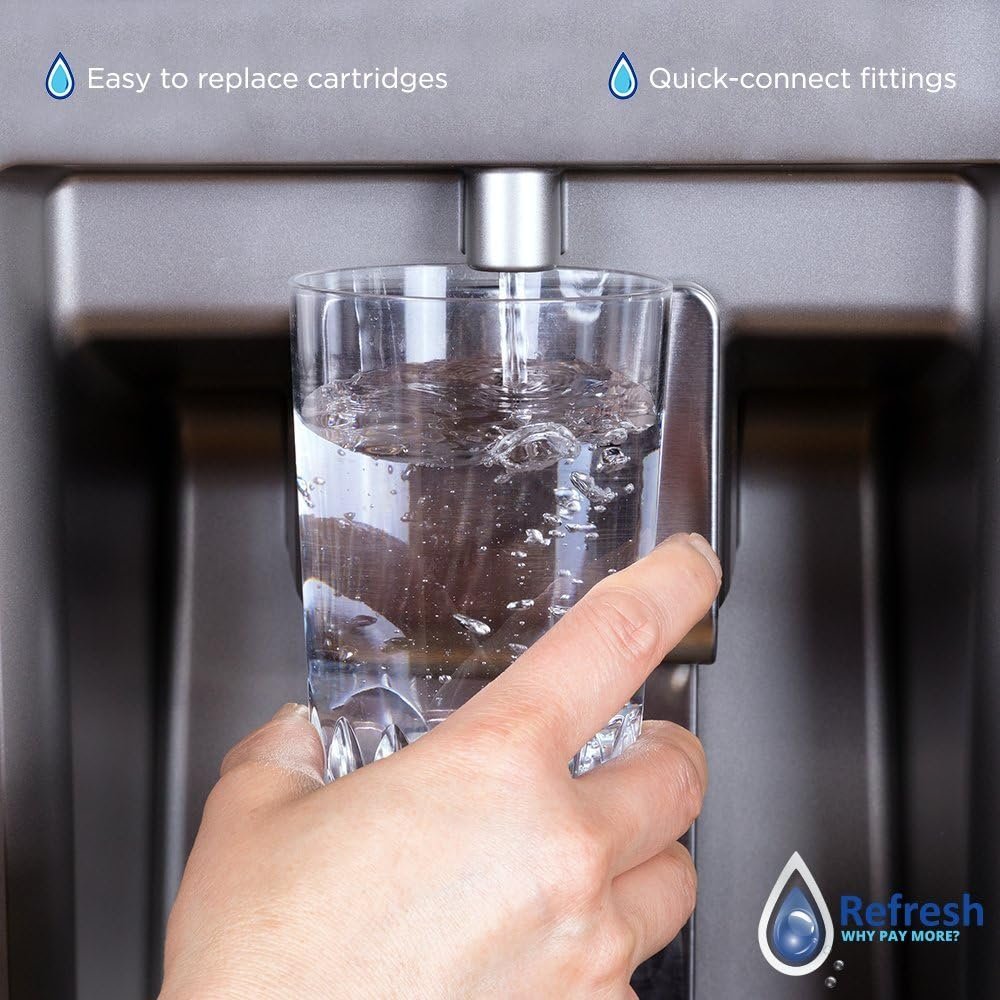 Refresh Replacement for LG LT800P, ADQ73613401 and Kenmore Elite 46-9490, 9490, 469490, ADQ73613402 Refrigerator Water Filter (3 Pack) Refresh Replacement for LG LT800P, ADQ73613401 and Kenmore Elite 46-9490, 9490, 469490, ADQ73613402 Refrigerator Water Filter (3 Pack)