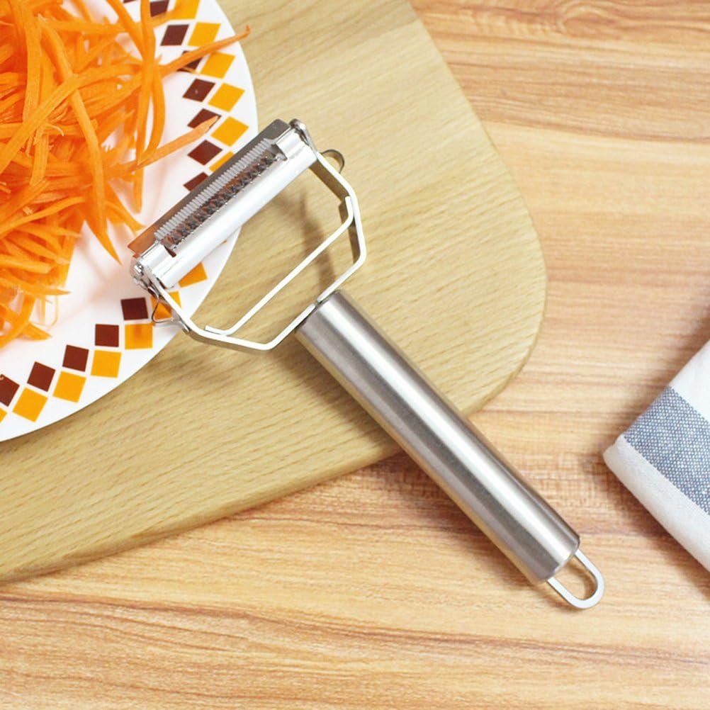 ReNext Multifunction Stainless Steel Julienne Peeler Vegetable Peeler Double Planing Grater Kitchen Accessories Cooking Tools