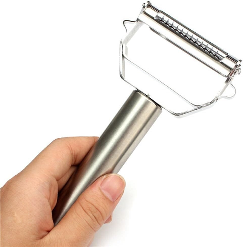 ReNext Multifunction Stainless Steel Julienne Peeler Vegetable Peeler Double Planing Grater Kitchen Accessories Cooking Tools