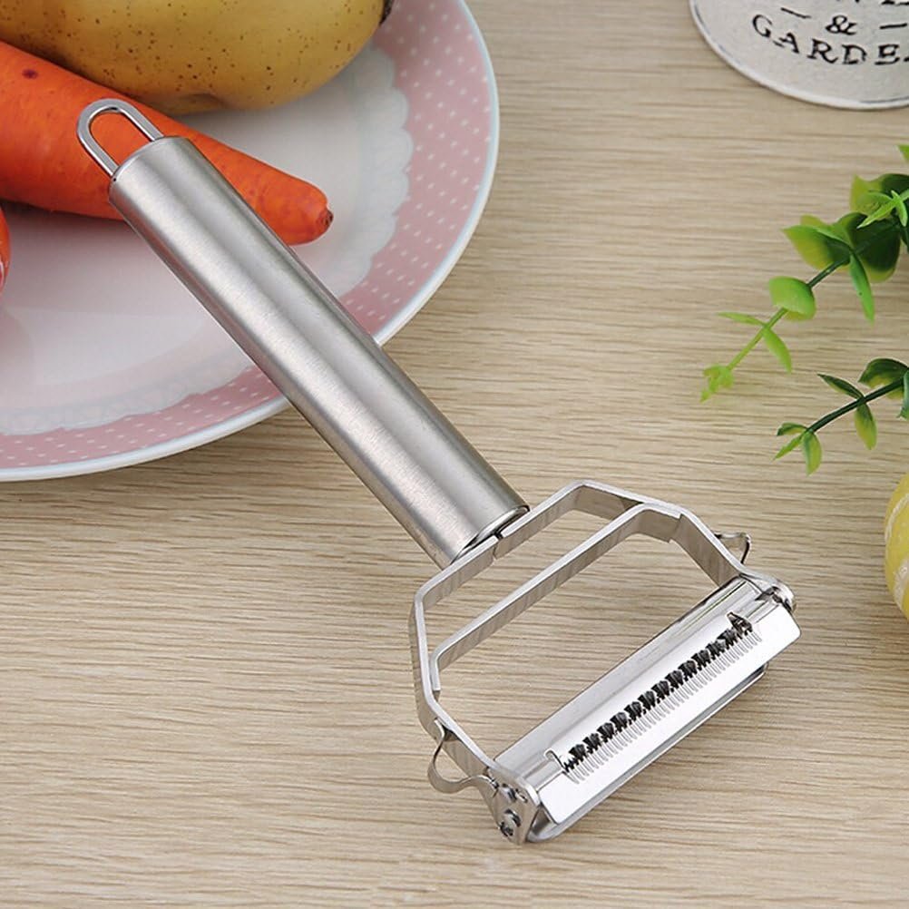 ReNext Multifunction Stainless Steel Julienne Peeler Vegetable Peeler Double Planing Grater Kitchen Accessories Cooking Tools