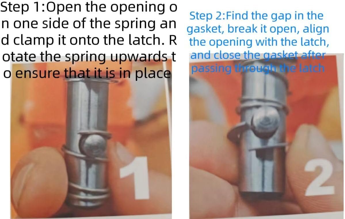 Replacement Quick Install Spring and Washer,Spring washer set for KitchenAid stand mixers. (1 sets)